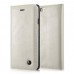 iPhone 6 6s 4.7 - Caseme Vintage Luxury Slim Flip PU Leather Wallet Protective Phone Cover Case - White